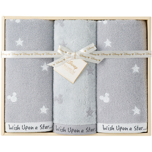 ディズニー 星に願いを フェイスタオル3枚セット