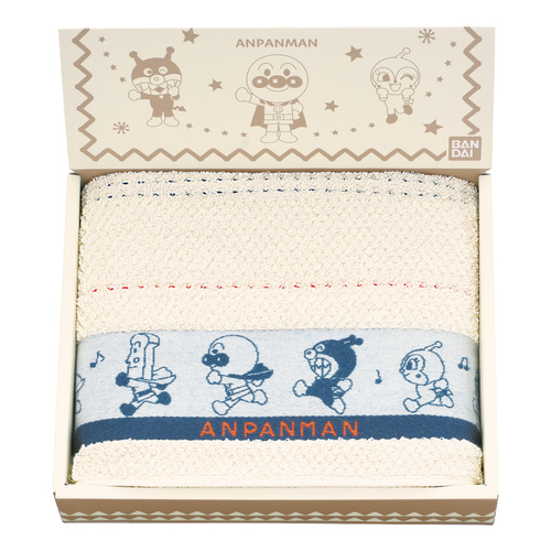 アンパンマン ラインギフト フェイスタオル