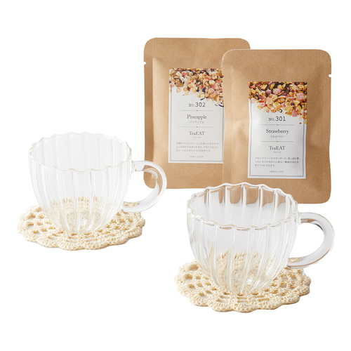 ティートリコ フルーツティーとペアカップセット