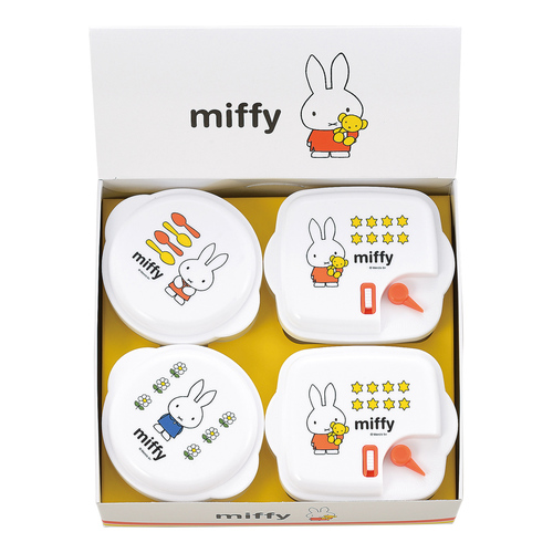 ミッフィー 電子レンジ容器4個セット