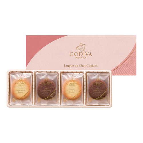 ゴディバ ショコラ＆ブラン ラングドシャクッキーアソートメント8枚入