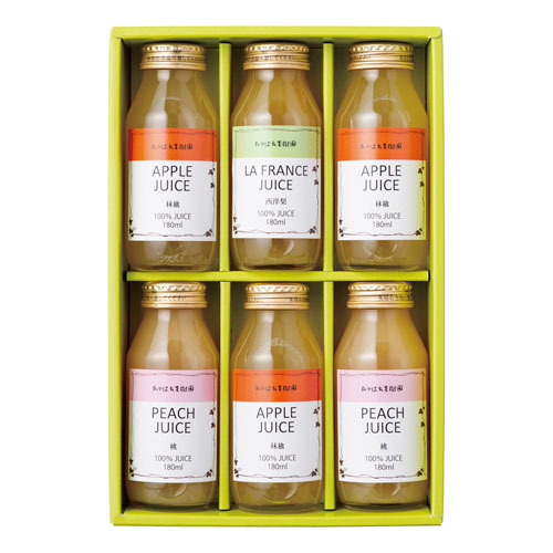 たかはた果樹園 国産果実のジュース6本セット