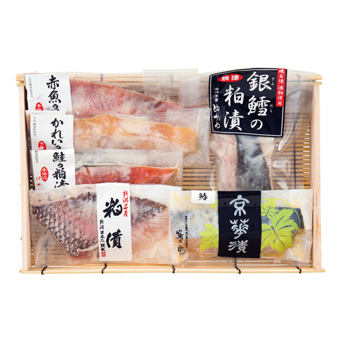 築地魚河岸やっちゃば倶楽部 漬け魚6種詰合せ