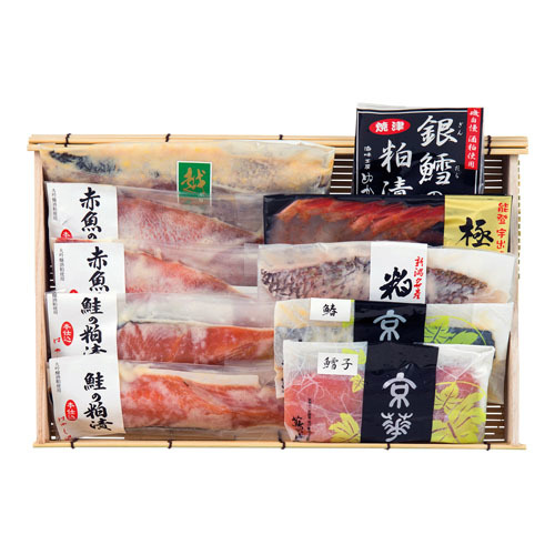 築地魚河岸やっちゃば倶楽部 漬け魚8種詰合せ