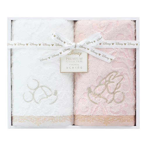 ディズニー プレミアム フェイスタオル2枚セット
