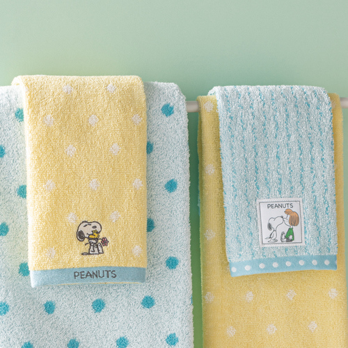 スヌーピー ハグ バス・ウォッシュタオルセット
