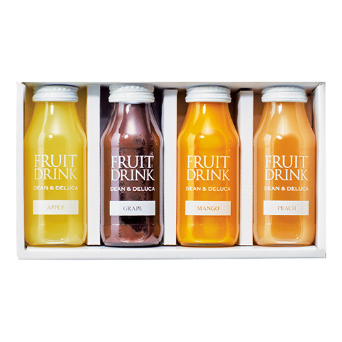 ディーン&デルーカ フルーツドリンク4本セットとカタログギフト チャオ おもい