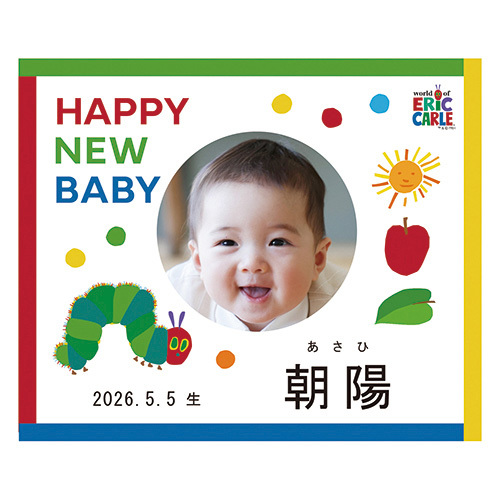 写真入り名入れ はらぺこあおむしスイーツB