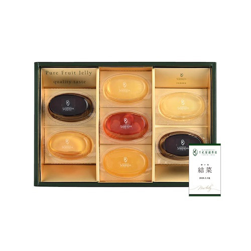 日本橋 千疋屋総本店 名入れピュアフルーツジェリー7個入