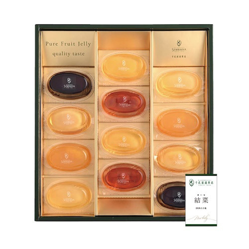 日本橋 千疋屋総本店 名入れピュアフルーツジェリー12個入