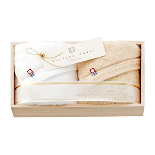 アンリ・シャルパンティエ 名入れ フィナンシェ・マドレーヌ詰合せと今治謹製 至福タオル