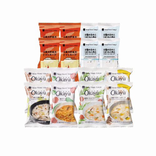 スープストックトーキョー スープ2種とOkayu4種セット16個入