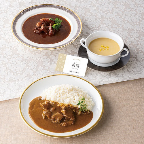 ホテルニューオータニ 名入れスープ・レトルト詰合せA