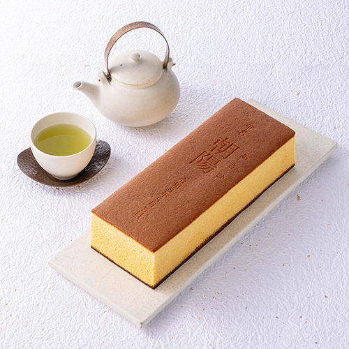 杉谷本舗 名入れカステラ（桐箱入）と カタログギフト 百花一選 えんじゅ