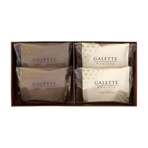 ホテルオークラ ガレット4個詰合せとカタログギフト プレゼンテージ デュオ