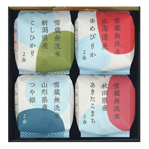 越後ファーム 無洗米4種食べくらべ
