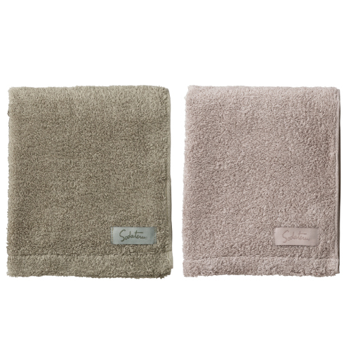 育てるタオル フェイスタオル2枚セット