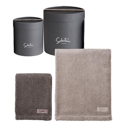 育てるタオル バス・フェイスタオルセット