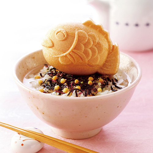 ちきり清水商店 おめでたいもなか味噌汁＆茶漬け