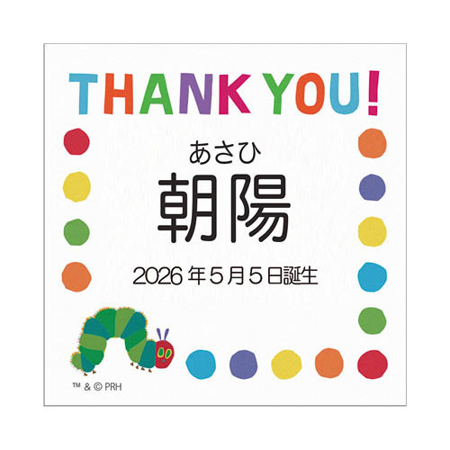 はらぺこあおむし 名入れ スイーツギフトG